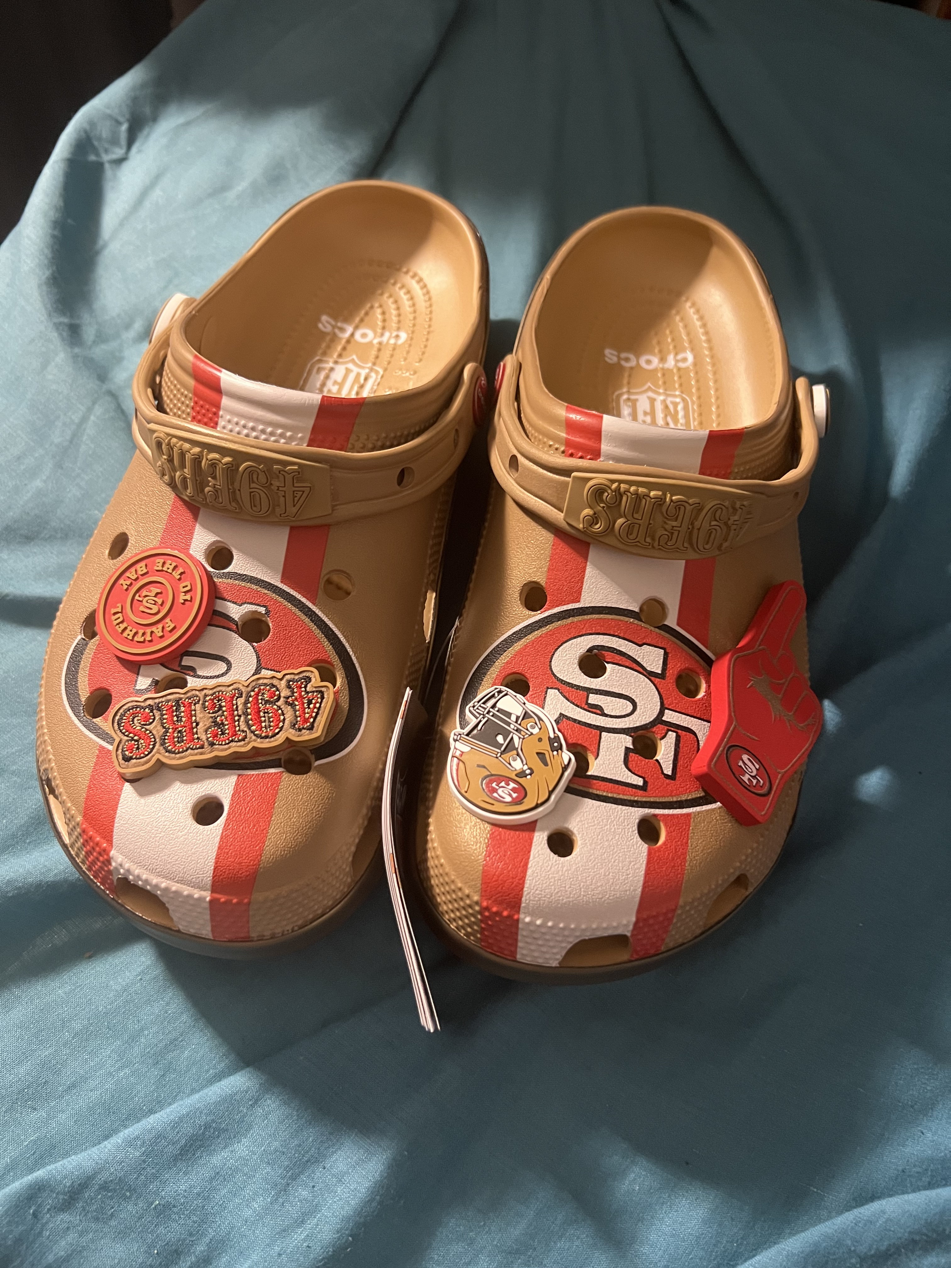 Crocs NFL San Francisco 49ers