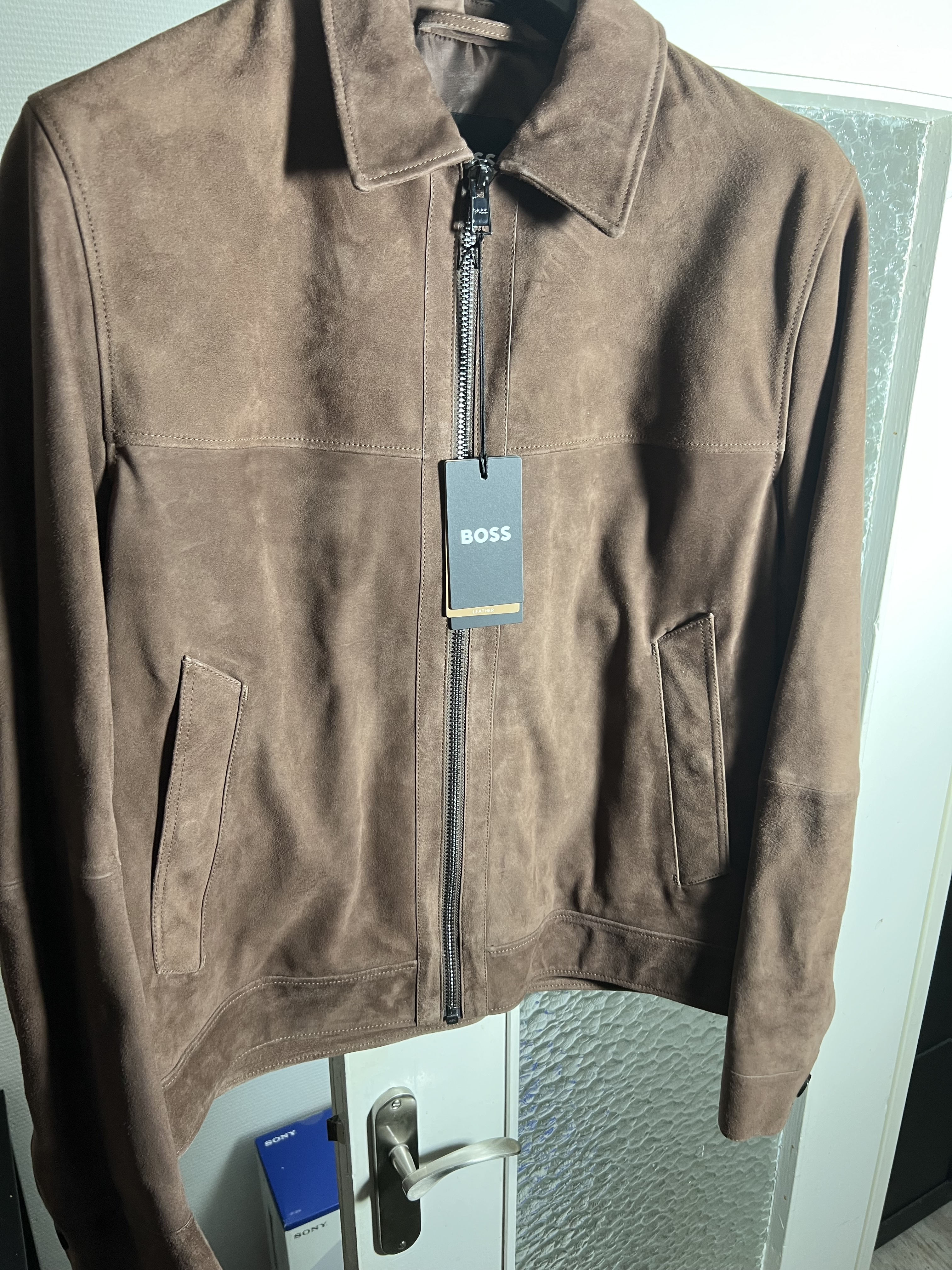 Veste Hugo boss en cuir
