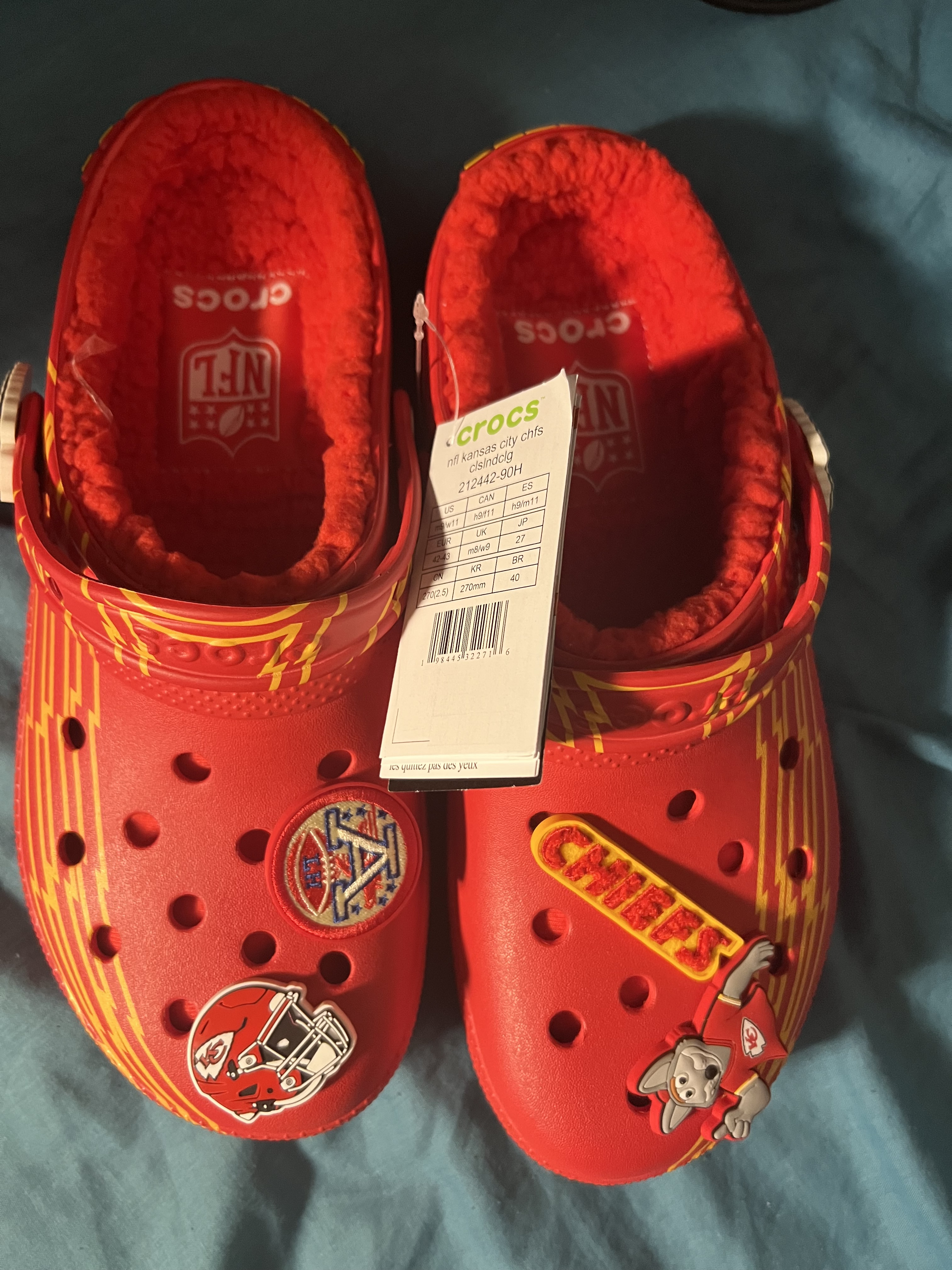Crocs NFL chiefs Kansas city - Image 3